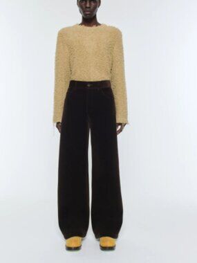 BNWT AW25 SEFR RAMON VELVET PANTS L